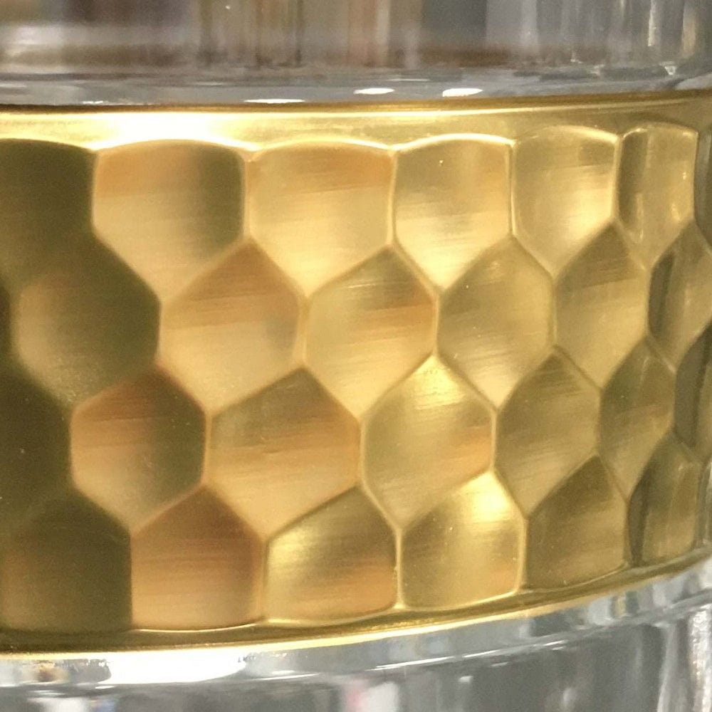 Arnstadt Kristall – Whisky Tumbler – 24 Carat Gold Rim – 320 ml - Mood4whisky