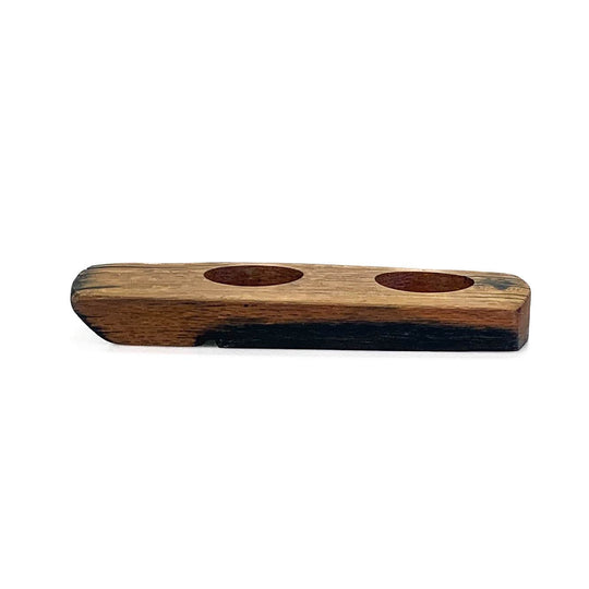 Darach – Glass Holder – Handmade – Old Whisky Barrels – Holds 2 Glasses - Mood4whisky