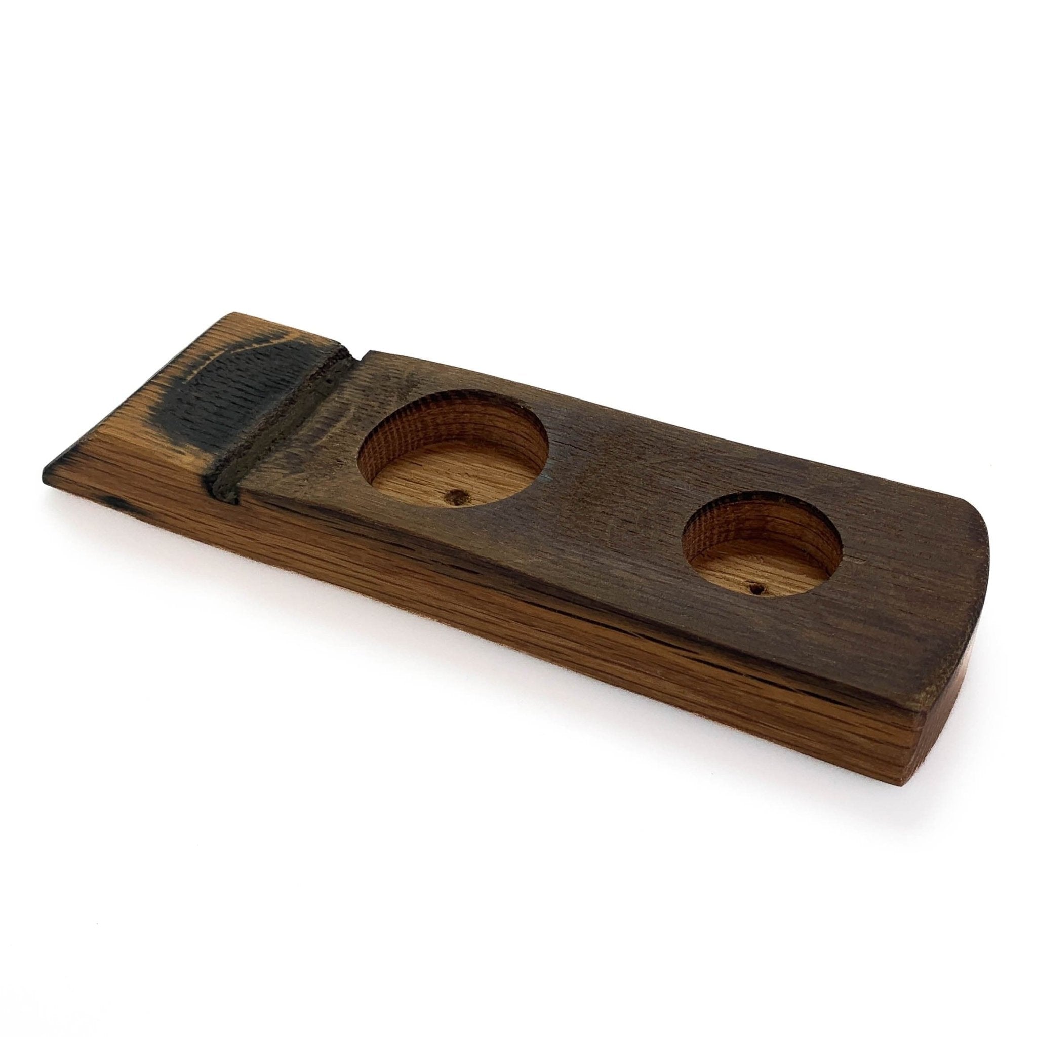 Darach – Glass Holder – Handmade Whisky Barrel – For 1 Glass and Jug - Mood4whisky