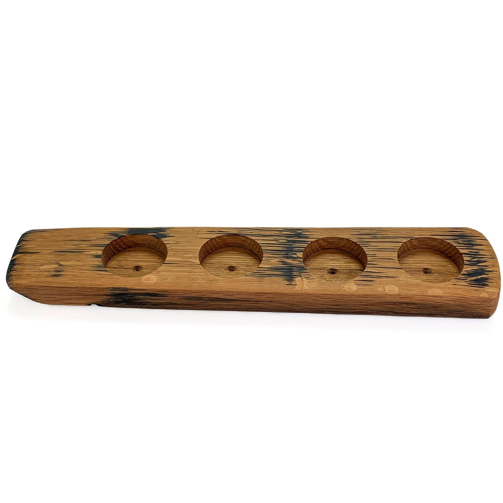 Darach – Glass Holder – Handmade Whisky Barrel – Holds 4 Glasses - Mood4whisky