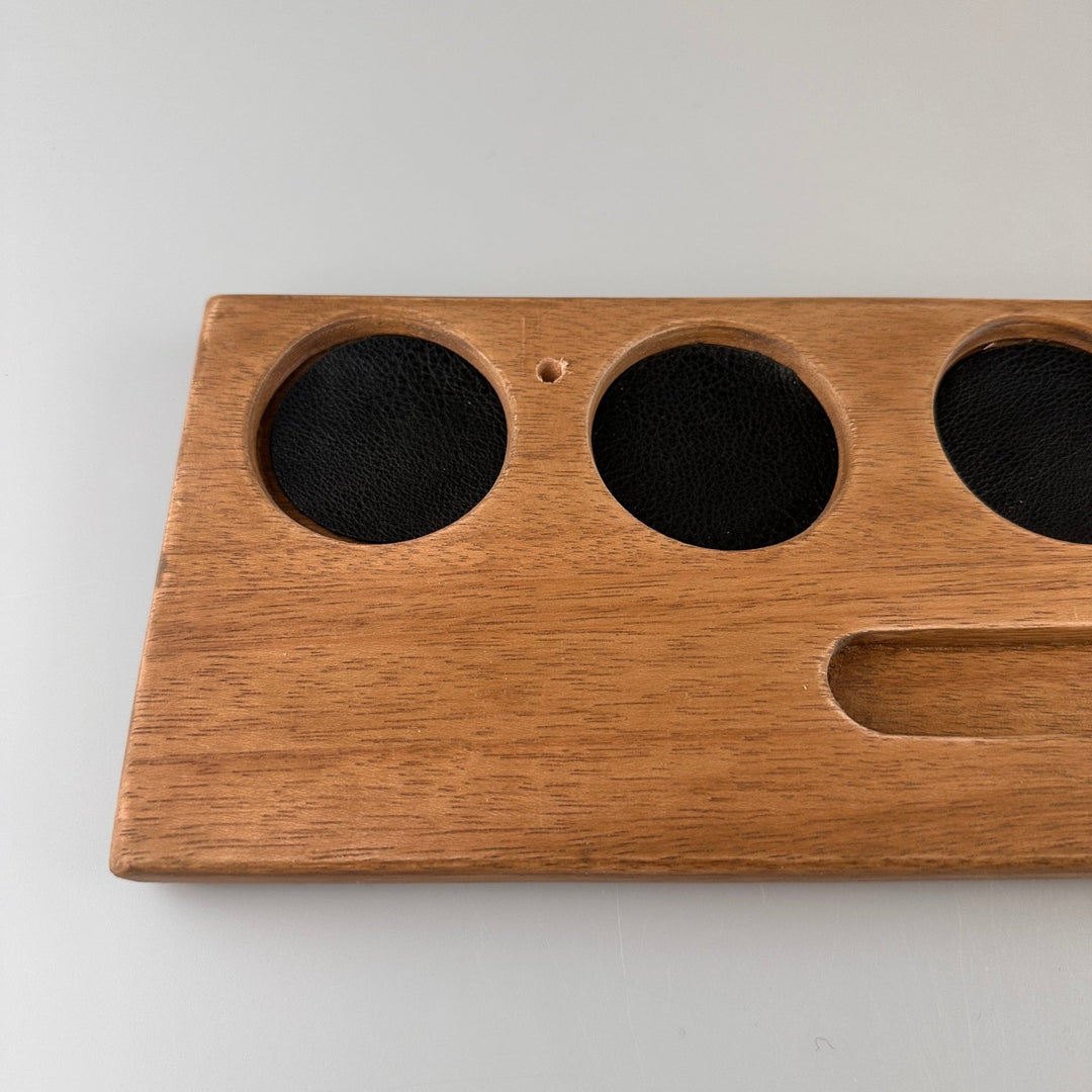 E.W.B. Belgium – Whisky Glass Holder – Handmade – Holds 6 Glasses - Mood4whisky
