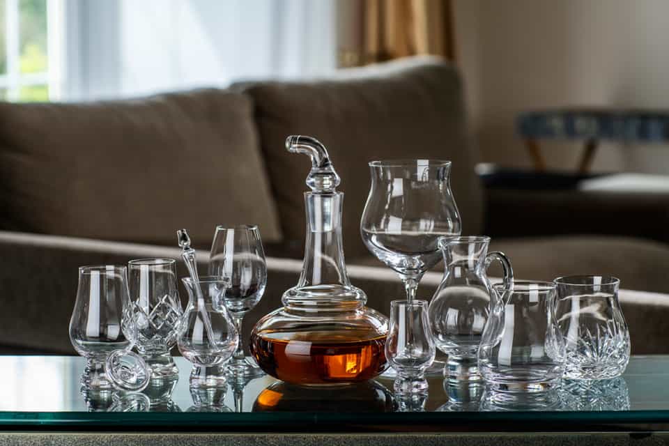 Glencairn – Water Jug – High - Quality Glass – 284 ml - Mood4whisky