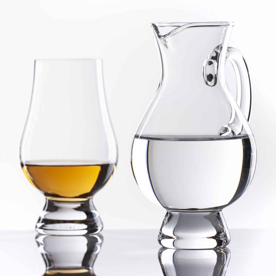 Glencairn – Water Jug – High - Quality Glass – 284 ml - Mood4whisky