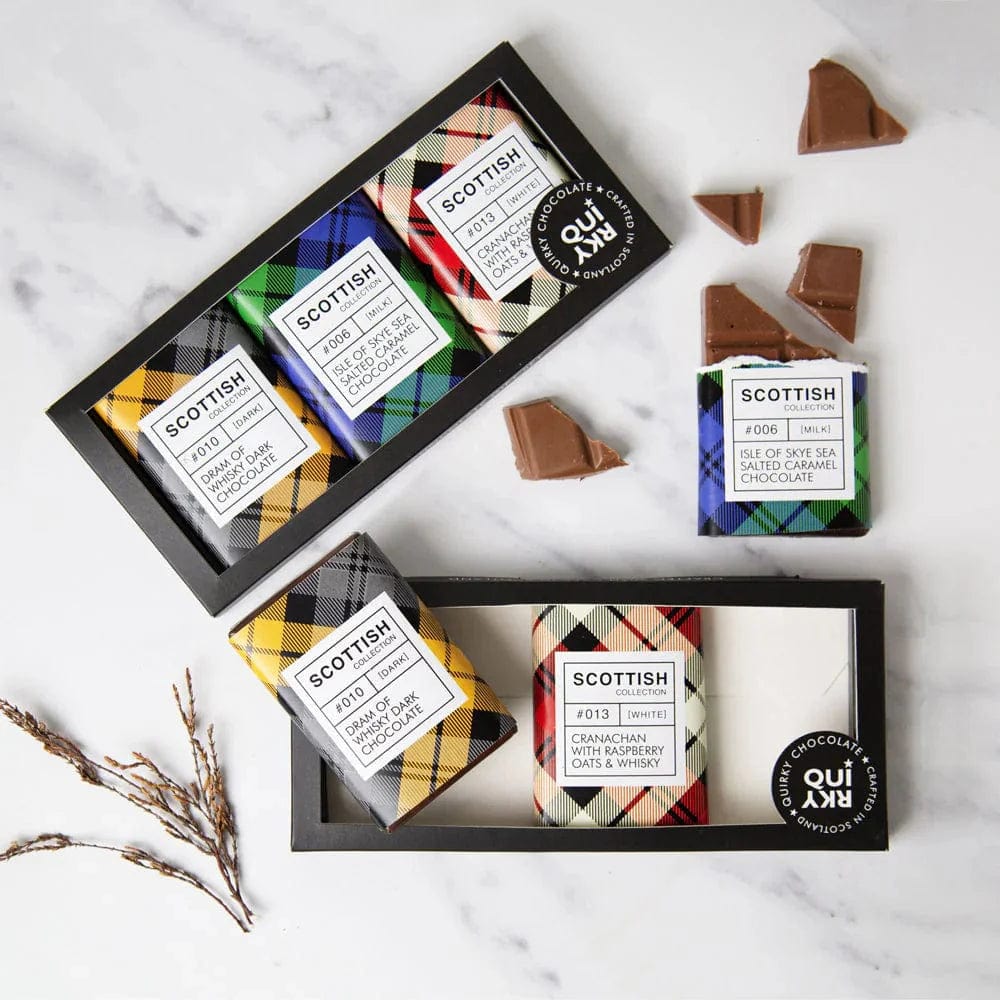 Mood4Whisky – Mini Bar Box – Handmade – Scottish Selection 3x35g - Mood4whisky