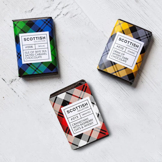 Mood4Whisky – Mini Bar Box – Handmade – Scottish Selection 3x35g - Mood4whisky