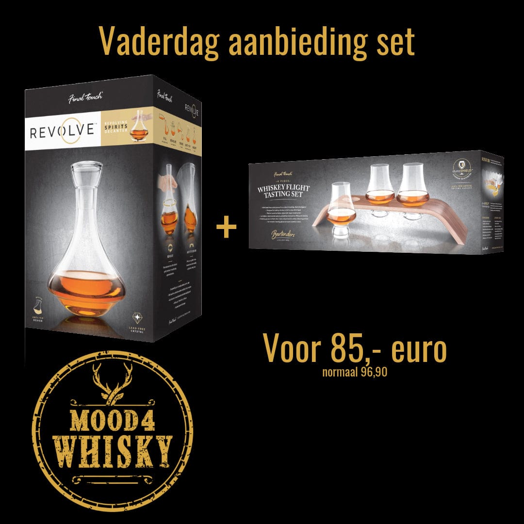 In this photo Vaderdag aanbieding set Mood4whisky