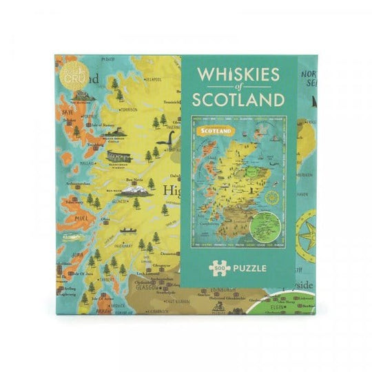 In this photo Jigsaw Whiskies of Scotland - 500pc MoodCompanyNL