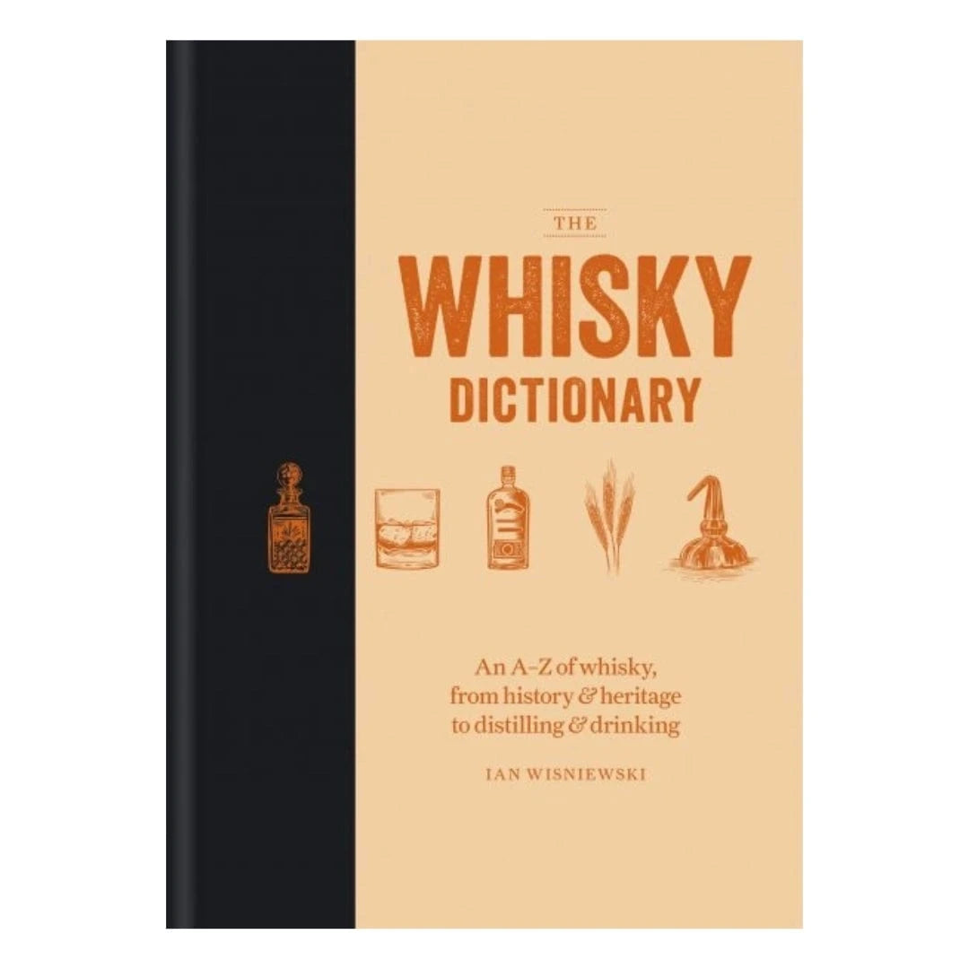 In this photo The Whisky Dictionary – Book – A to Z Guide – For Whisky Enthusiasts MoodCompanyNL